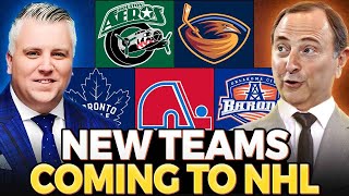 NEW TEAMS Coming To NHL [upl. by Howlan]