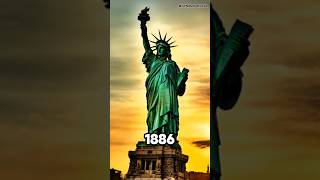 mind blowing fact about statue of liberty  usa shorts shortfeed facts ytshorts viral [upl. by Eyk]