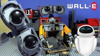 LEGO Ideas WALL•E Mini Film and Stop Motion Build [upl. by Enneles87]