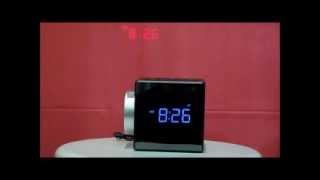 Sony ICFC1PJ Projection Auto Set Dual Alarm Clock Radio w  Nature Sounds [upl. by Kcaj]