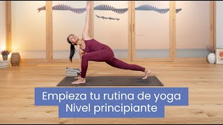 Crea tu Rutina de Yoga Clase para Principiantes [upl. by Kcaz]