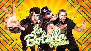 La Botella Remix  Zion y Lennox Ft Naldo Benny  Video Lyric [upl. by Eveivenej]