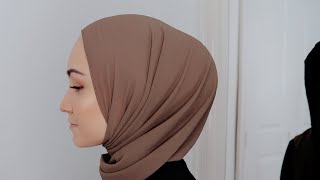 The Perfect Hijab Bun  How I Do My Under Scarf Tutorial feat Jasmine Fares [upl. by Orthman]