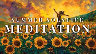 Summer Solstice Meditation  Daphne Garrido  Radiant Heart Meditation [upl. by Glendon]