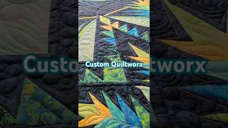 Quiltworx Custom Quilted Paper Pieced Quilt Top longarmquilting customquilting quilting [upl. by Mauldon]