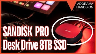 Boost Your Backup Sandisks 8TB Desk Drive SSD Review with Ab Sesay [upl. by Rosaline]