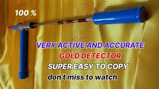 DIY ADJUSTABLE LONG RANGE GOLD LOCATOR LONG ROD EASY TO COPY [upl. by Tito747]