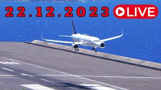 LIVE From Madeira Island Airport 22122023 [upl. by Oisangi931]