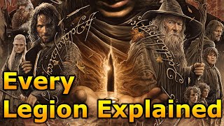 Every Middle Earth SBG Legendary Legion Explained [upl. by Keyser466]