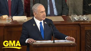 Fallout after Netanyahu speaks to Congress amid protests [upl. by Bille272]