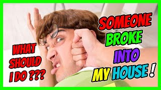 Someone Broke Into My House reactionvideo react reaction textstories [upl. by Ellerrehc]