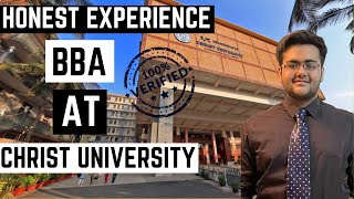 Honest Review about BBA at Christ University  Preparation Strategies etc [upl. by Millford]