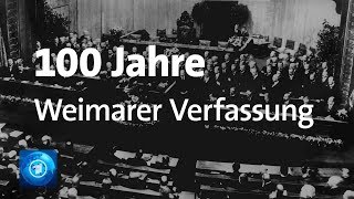 100 Jahre Weimarer Reichsverfassung [upl. by Hetty]