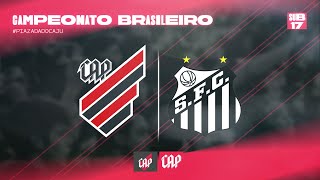 Athletico Paranaense x Santos  Brasileiro Sub17  TRANSMISSÃO EM ÁUDIO [upl. by Annaid]