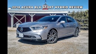 2018 Acura RLX Sport Hybrid Review [upl. by Barnard642]