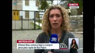 Afonso Dias começa a cumprir pena em Guimaraes pelo rapto de Rui Pedro [upl. by Lynsey842]