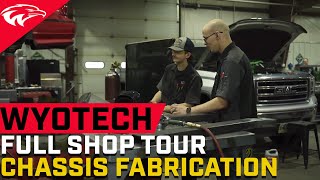 WyoTech Shop Tour Chassis Fabrication [upl. by Jarlath777]