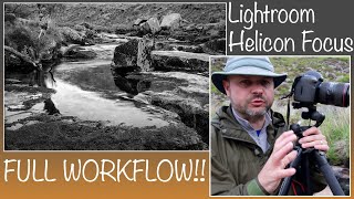 Helicon Focus to Lightroom landscape Photography [upl. by Gainer]