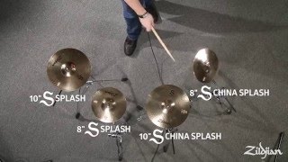 Zildjian S Family Cymbals  Splashes [upl. by Wait271]