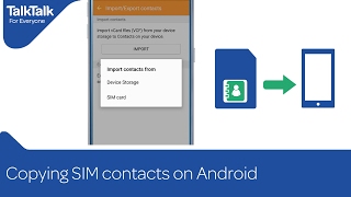 Copying SIM contacts on Android [upl. by Alleon911]