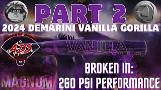 Swinging a broken in 2024 DeMarini Vanilla Gorilla Grape Ape  Average Dudes Slowpitch Bat Review [upl. by Alexandro]