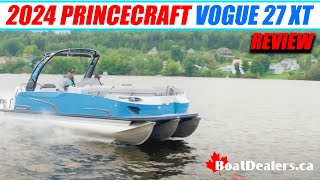 2024 Princecraft Vogue 27 XT boatreview [upl. by Marijn]