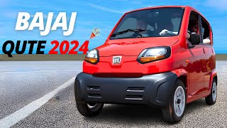 10 Reasons Why You Should Buy the Bajaj Qute 2024  India’s First Quadricycle [upl. by Maroj652]