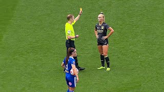 Alisha lehmann was AGRESSIVE vs Leicester City 2022 [upl. by Ahsinaj365]