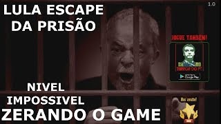 LULA ESCAPE DA PRISÃO ZERANDO O JOGO NÍVEL IMPOSSÍVEL GAMEPLAY ANDROID 2021 [upl. by Ahsemed]