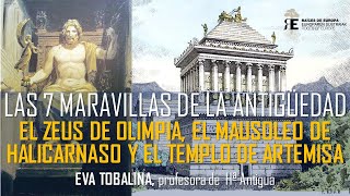 Las 7 Maravillas II Templo de Artemisa en Efeso  y Mausoleo de Halicarnaso Eva Tobalina [upl. by Jordison]