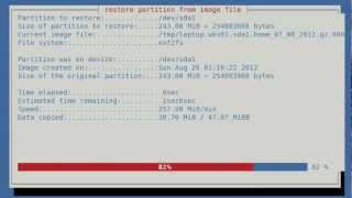 Tutorial Cloning a Disk under LinuxUNIX With partimage Software [upl. by Austreng]