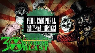 PHIL CAMPBELL AND THE BASTARD SONS  Ringleader OFFICIAL LYRIC VIDEO [upl. by Yorick343]