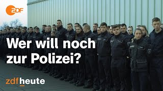 Unterwegs mit Polizeianwärtern Warum sinkt das Interesse an der PolizeiAusbildung [upl. by Jasun]