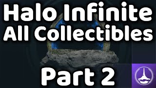 Halo Infinite  All Collectibles Part 2 Lockdown  Guide [upl. by Jabez324]