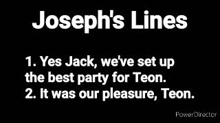 Josephs Lines for The Street Kidz Birthday Skit [upl. by Assirhc]