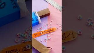 DIY craft  gift idea 🎁 Paper chocolate🍫 shorts [upl. by Sivat395]