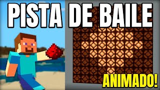 ✅ Como hacer una PISTA de BAILE Automática TUTORIAL en minecraft  BEDROCK amp JAVA [upl. by Rfinnej704]