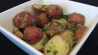 Herb Buttered Potatoes  Lynns Recipes [upl. by Roseanne]