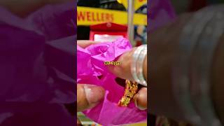 Latest GoldBronze bengle Bala design ✨️gold goldjewellery shortvideo viral shorts [upl. by Abbot]