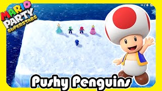 Mario Party Superstars  Pushy Penguins [upl. by Htrow]