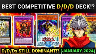 BEST COMPETITIVE DDD DECK  DDDs ARE STILL DOMINANT IN LEGEND JAN 2024 Yugioh Duel Links [upl. by Onoitna]