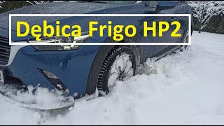 Jazda po ośnieżonej drodze  Dębica Frigo HP2  Wrażenia [upl. by Oby277]