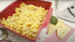 Recetas Thermomix ® TM31  Macarrones a la Carbonara [upl. by Oys656]