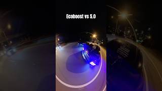 Tuned Ecoboost vs Header only 50 shorts [upl. by Eenor585]