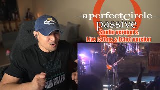 A Perfect Circle  Passive Studio amp Live Stone and Echo ReactionRequest [upl. by Analim244]