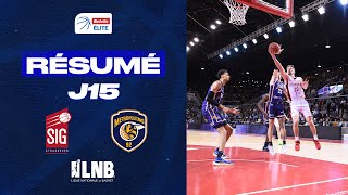 Strasbourg vs BoulogneLevallois  Résumé 20222023  LNB Officiel [upl. by Lesak]