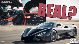 Did the SSC Tuatara REALLY Set a 331mph World Record [upl. by Borreri772]