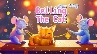 Whiskers Challenge  Belling The Cat  A Tale of Bravery and Caution  Bedtime Stories for Kids [upl. by Neahs]