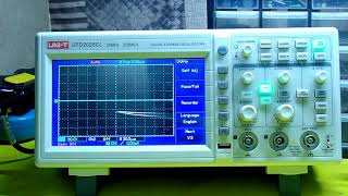 UniT UTD2025CL Oscilloscope DSO Review amp How to use [upl. by Eilsew120]