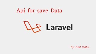 laravel api tutorial  7 Insert Data [upl. by Riatsala711]